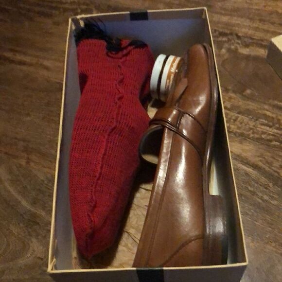 Cole Haan Vintage 90’s Camel Strap Kiltie Men’s size 9B main image 9